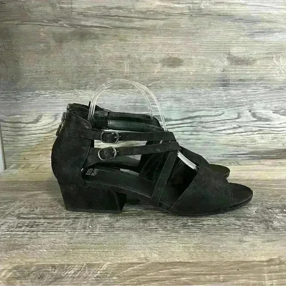 Eileen Fisher Vero Cuoio Double Strap Sandals - Picture 1 of 11